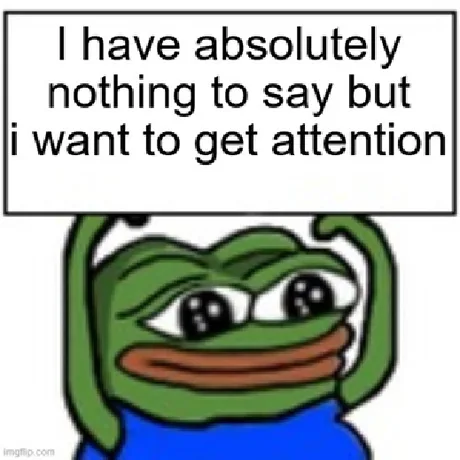 Attention Pepe